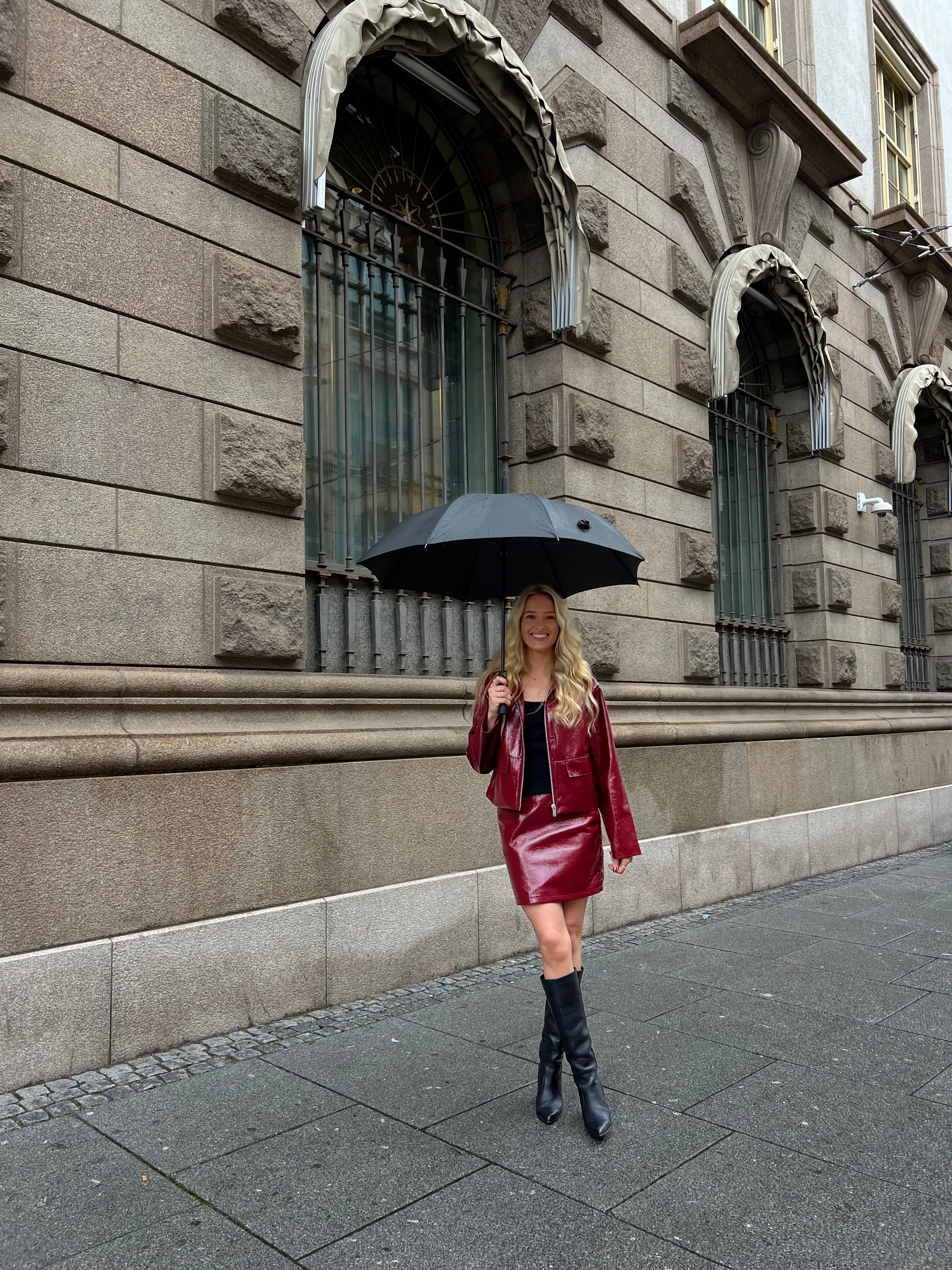 OBJTEXAS Jacket - Cabernet